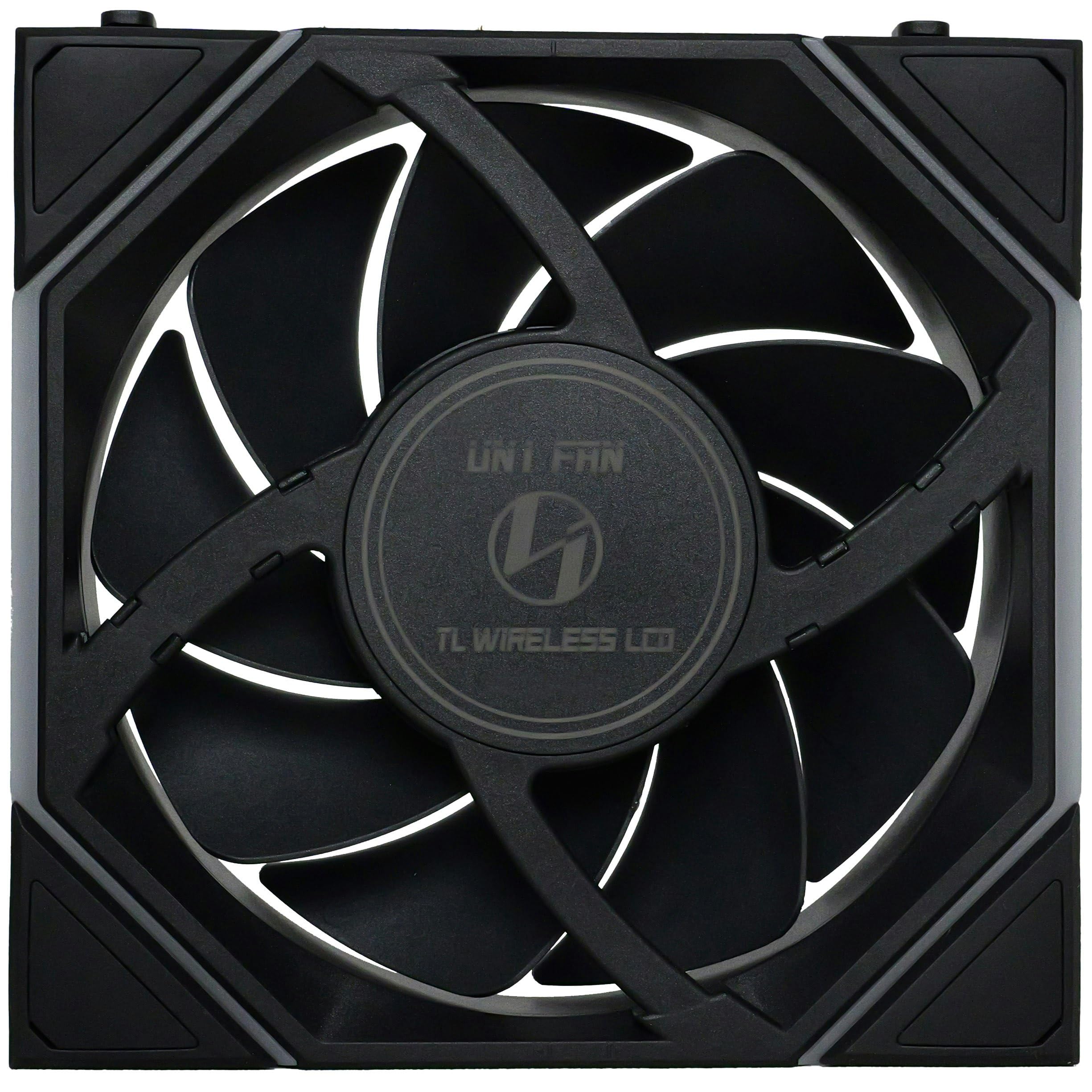 PC用ファン・クーラー LIANLI UNI FAN TL Wireless LCD 120 3Pack Lian Li リアンリー UNI FAN TL LCD 120 BK 3PACK UF-TL120-LCD